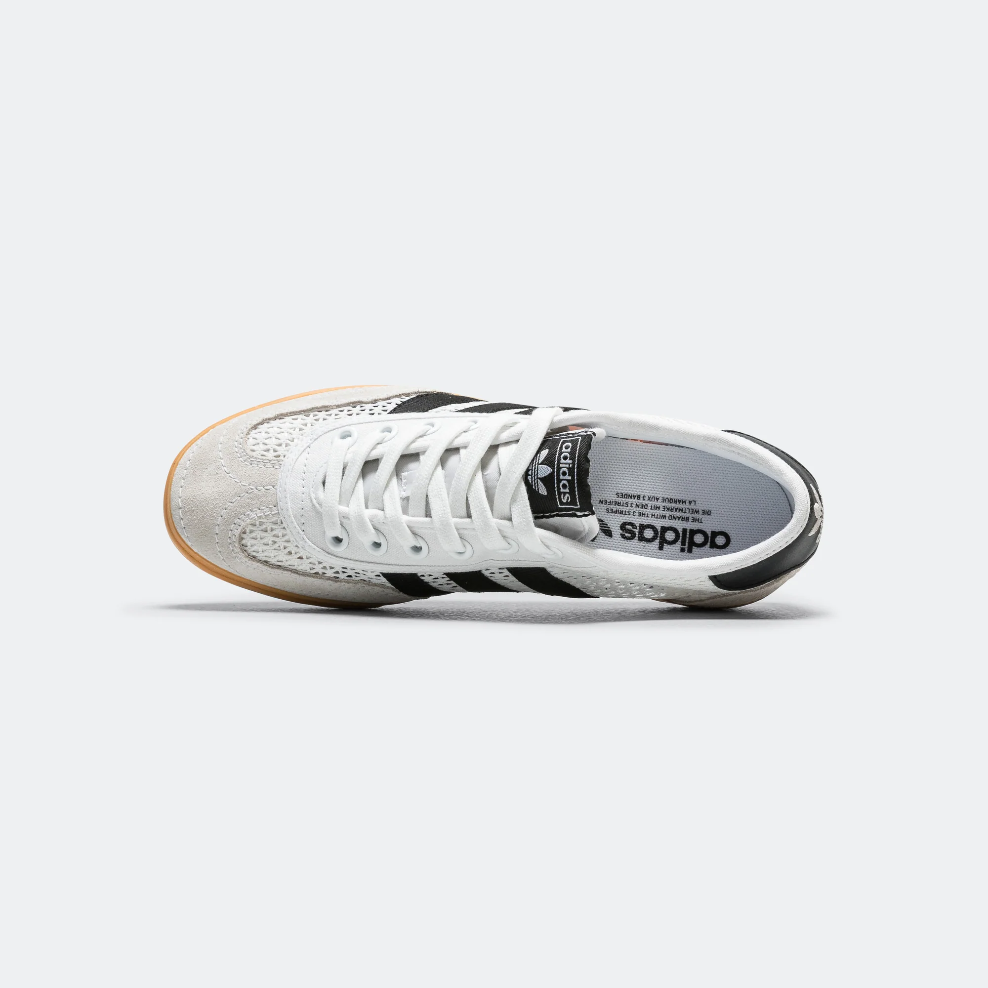 Womens Tischtennis - Footwear White/Core Black-Gum - Image 4