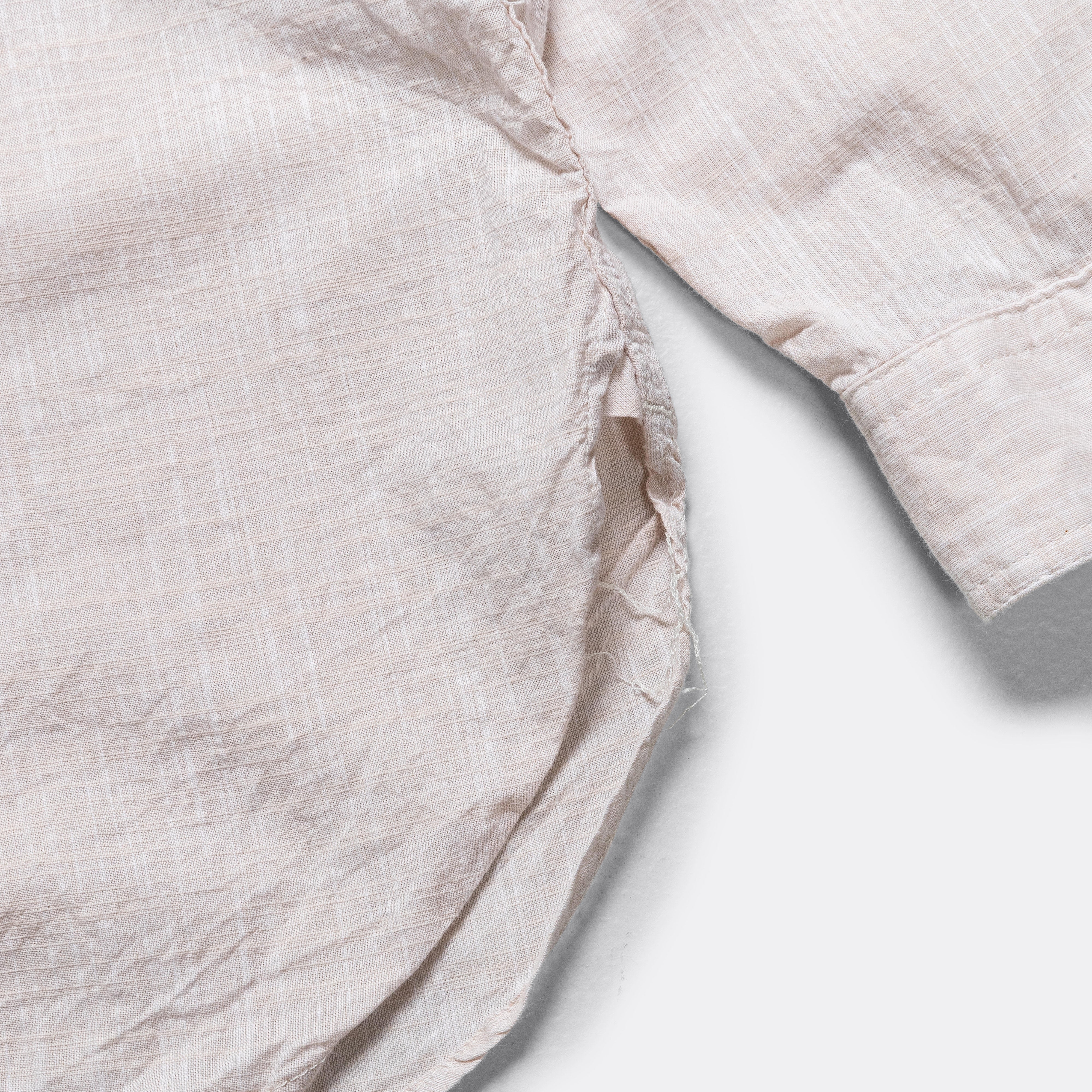 Work Shirt - Beige Cotton Slab - Image 5