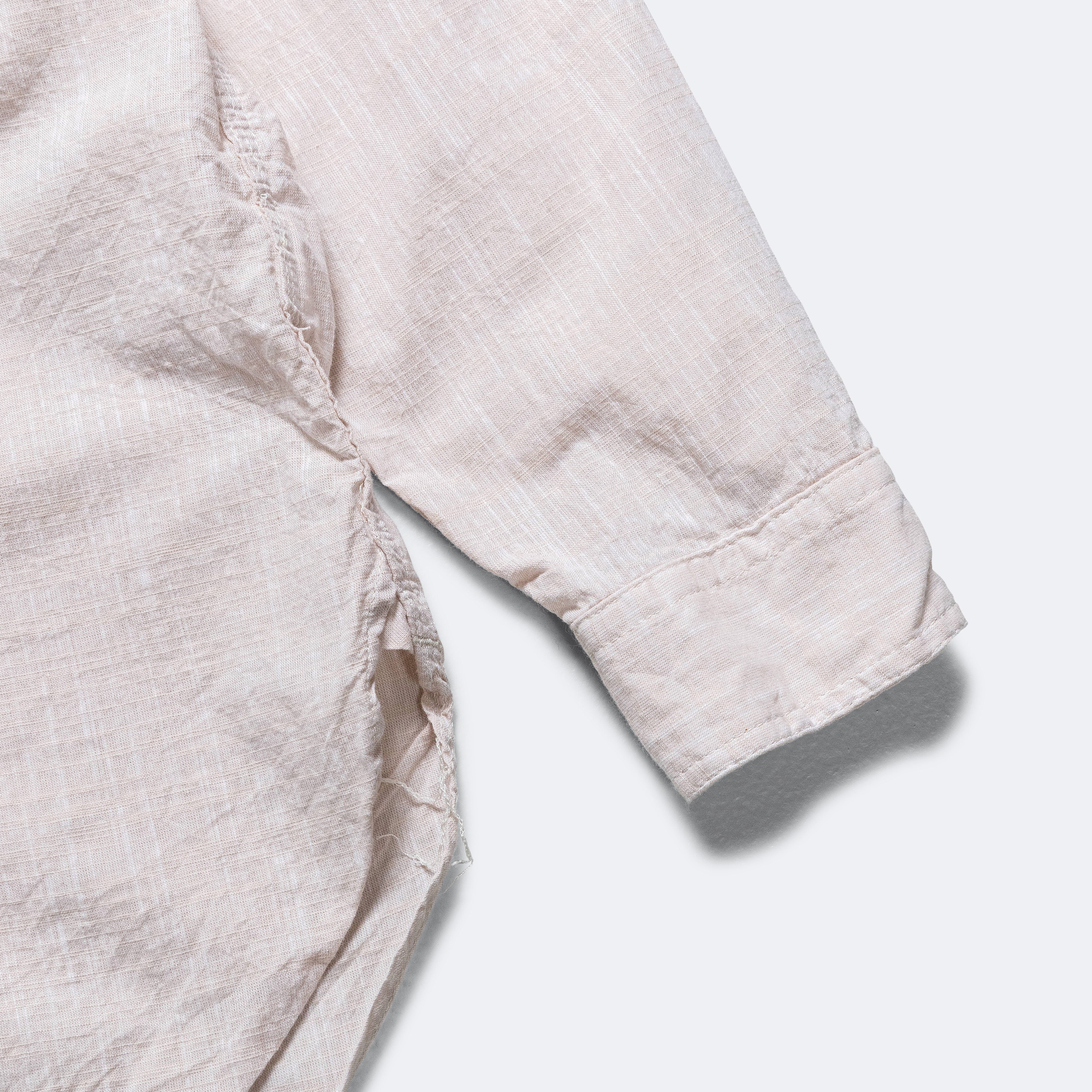 Work Shirt - Beige Cotton Slab - Image 6