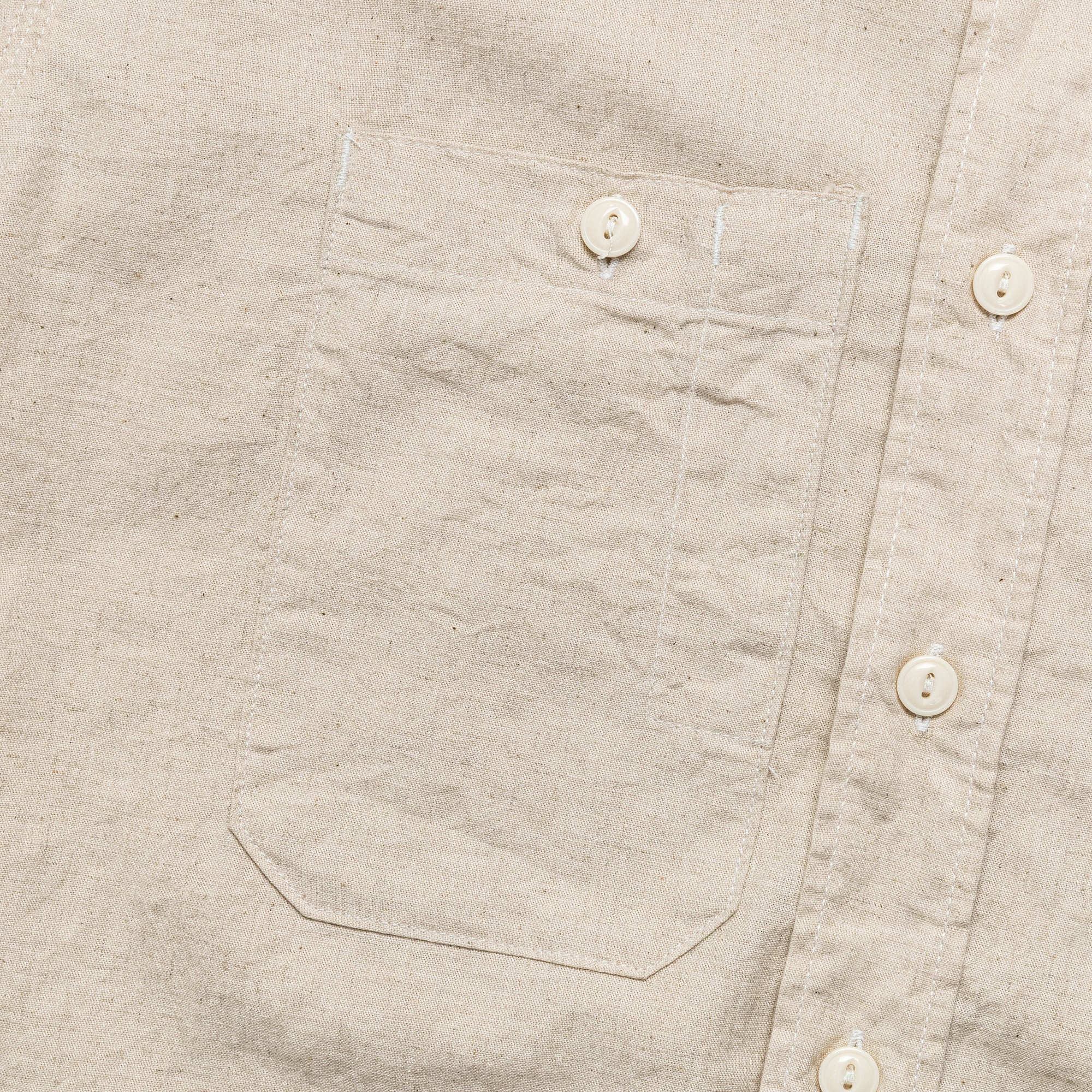 Work Shirt - Natural CL Sheeting - Image 3